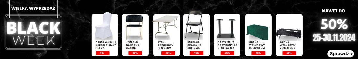 Black Week - obniżka cen nawet do 50%