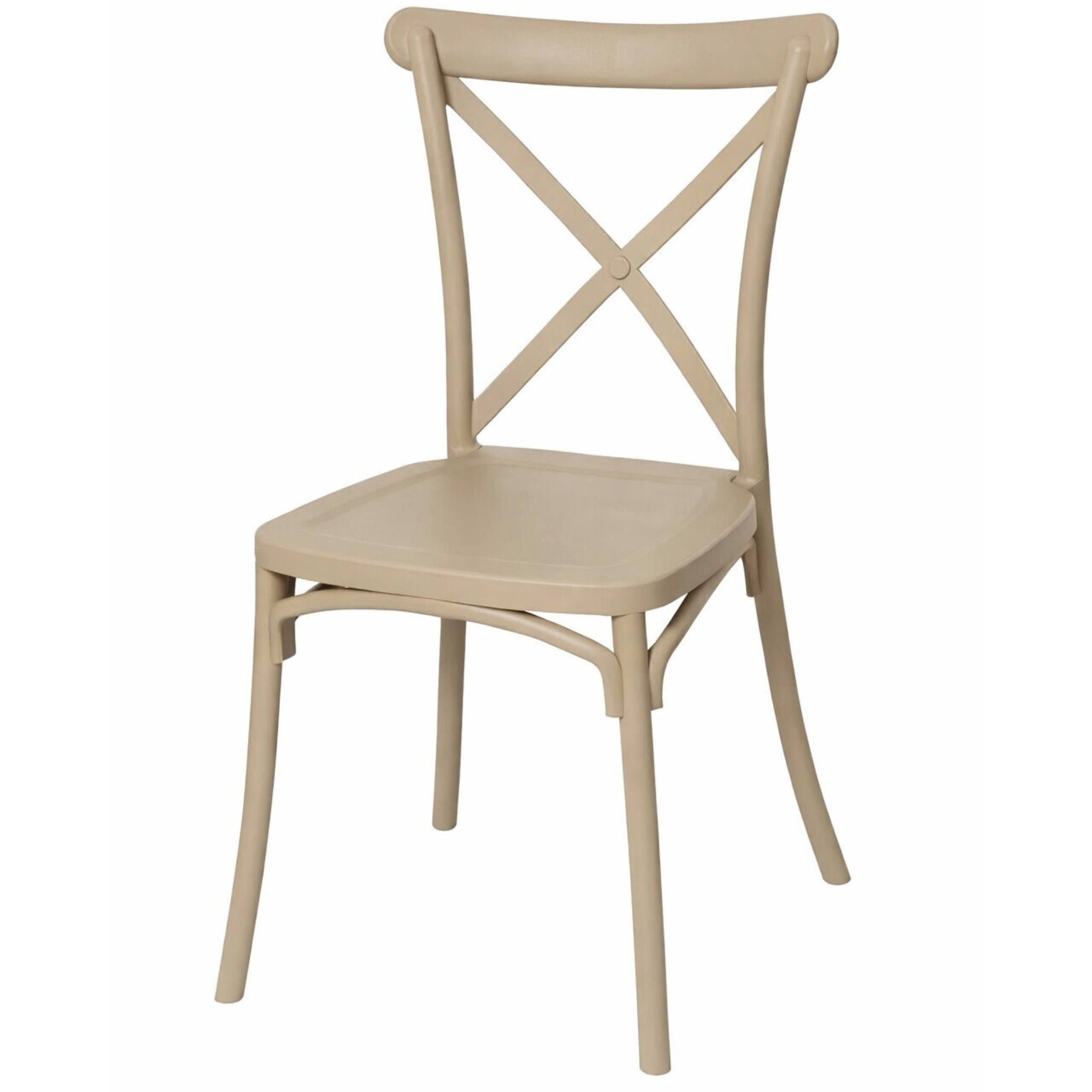 krzesło rustykalne kuchenne boho – beżowe | bankietowo.pl | krzeslo-boho-bezowe-miniatura 1