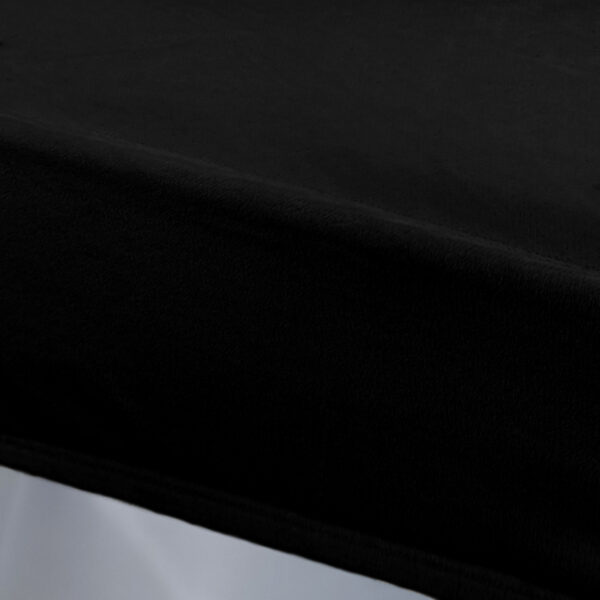 | black velvet dinning chair cover (4)