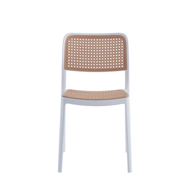 | krzesło-plecione-porstokatne-retro-biale-1