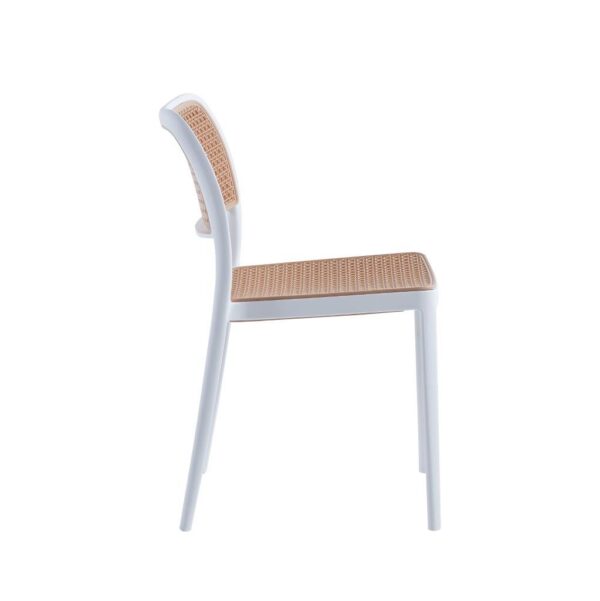 | krzesło-plecione-porstokatne-retro-biale-2