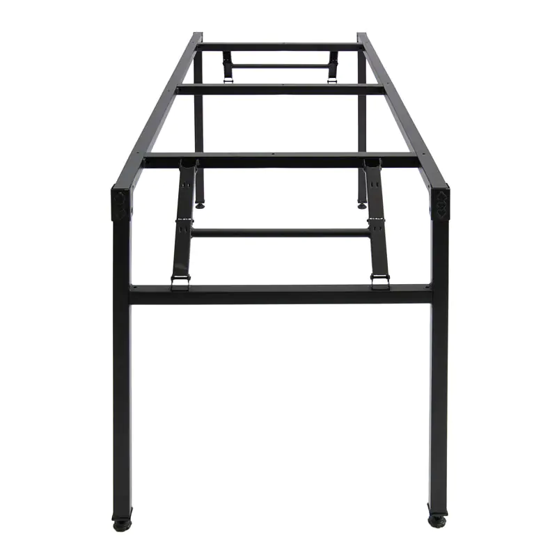 stół bankietowy prostokątny 180x80cm dąb sonoma | bankietowo.pl | h-duzy-stelaz_2000