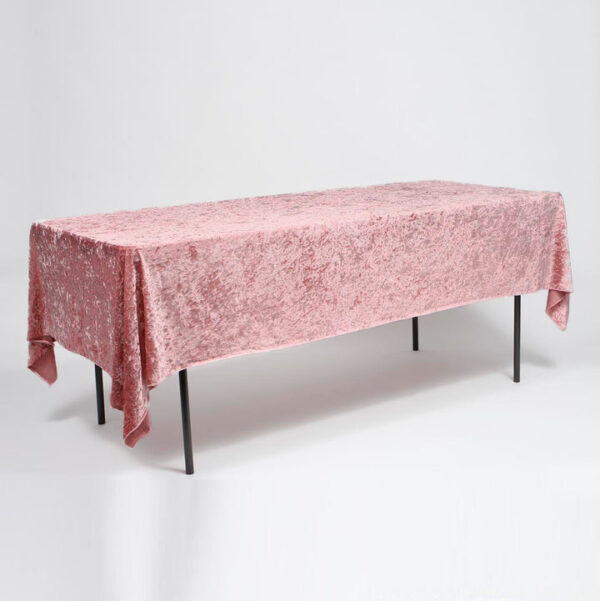 | table top 280x160 velvet pink