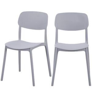 Krzesło kawiarniane restauracyjne Linea szare