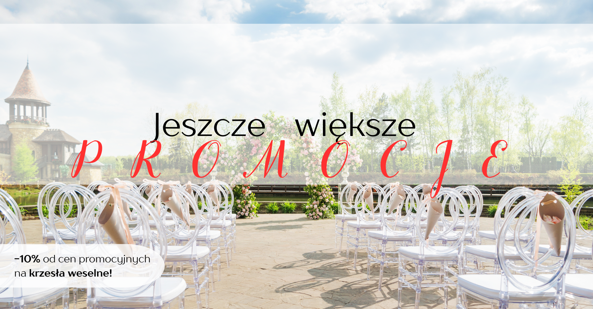 Promocje na krzesła weselne 