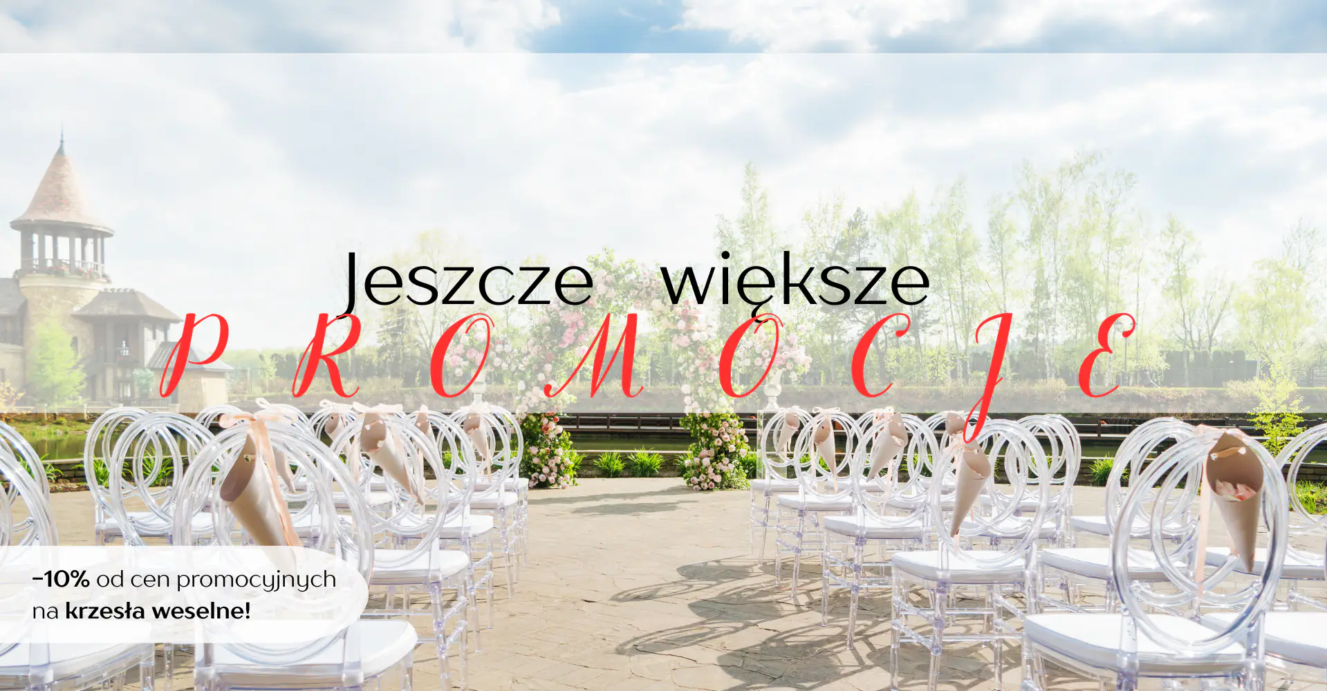 Promocje na krzesła weselne 