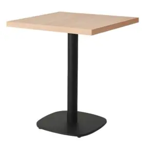 Stolik kawiarniany 68x68x3,6 dąb sonoma podstawa 0966-ARP