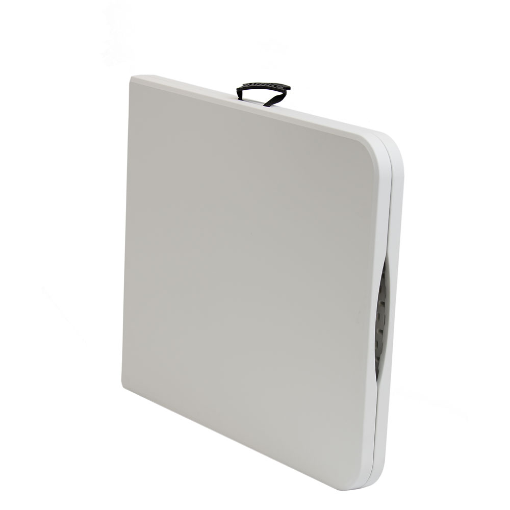 zestaw cateringowy ogrodowy biały składany – stół 180 + 6 krzeseł black premium | bankietowo.pl | stol-bialy_7023