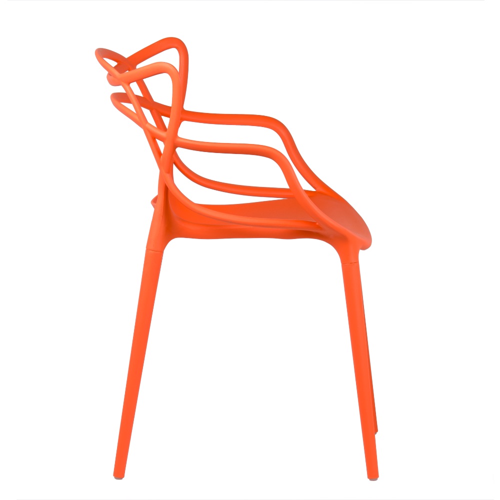 krzesło nowoczesne skandynawskie ażurowe split – pomarańczowe | bankietowo.pl | Split-pomaranczonwe_9931