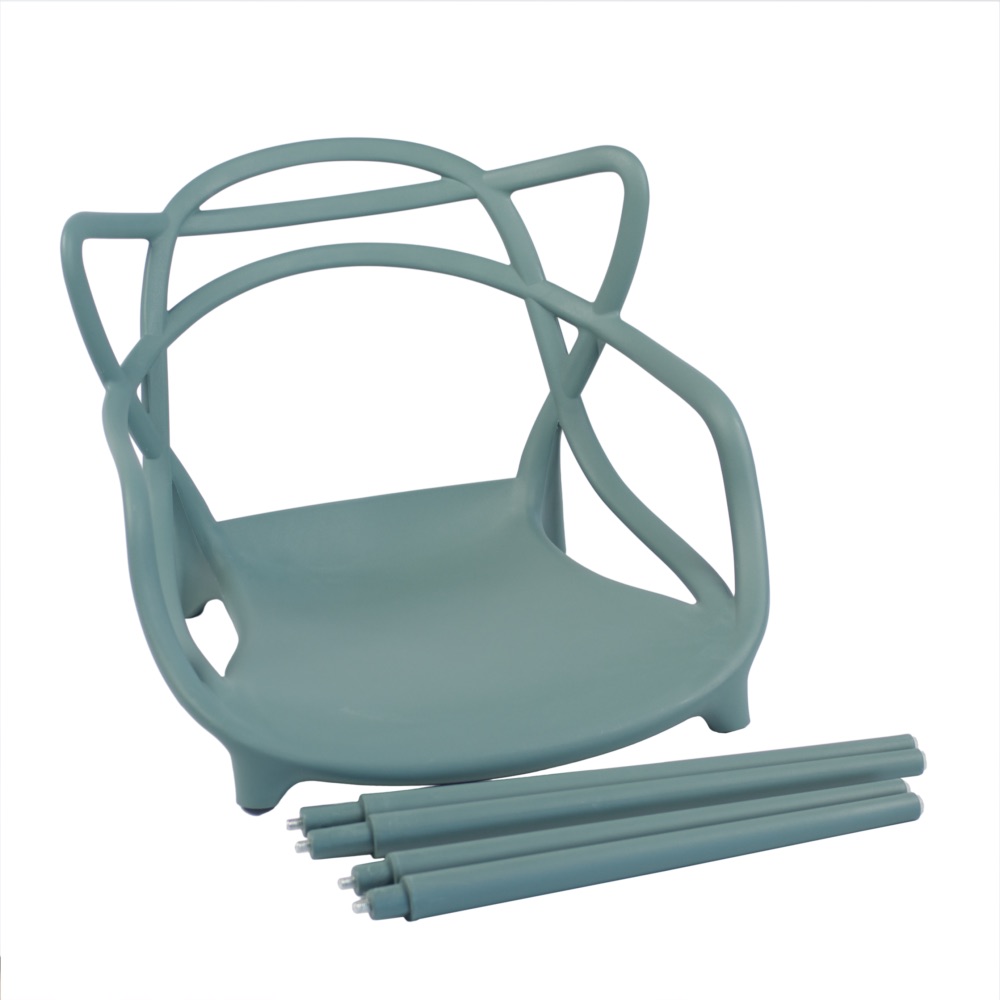 krzesło nowoczesne skandynawskie ażurowe split – szałwiowe | bankietowo.pl | split-szalwiowy_3716