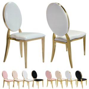 Krzesło weselne amerykańskie Glamour O-back 8in1