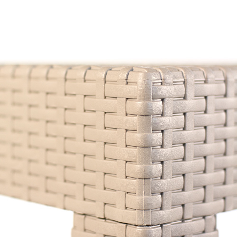 stół ogrodowy riviera – imitacja rattanu beżowy | bankietowo.pl | stolik-riwiera-bezowy_3731