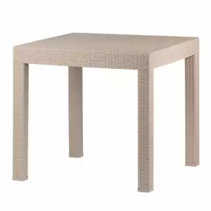 stół ogrodowy riviera – imitacja rattanu beżowy | bankietowo.pl | stolik-riwiera-bezowy_9962