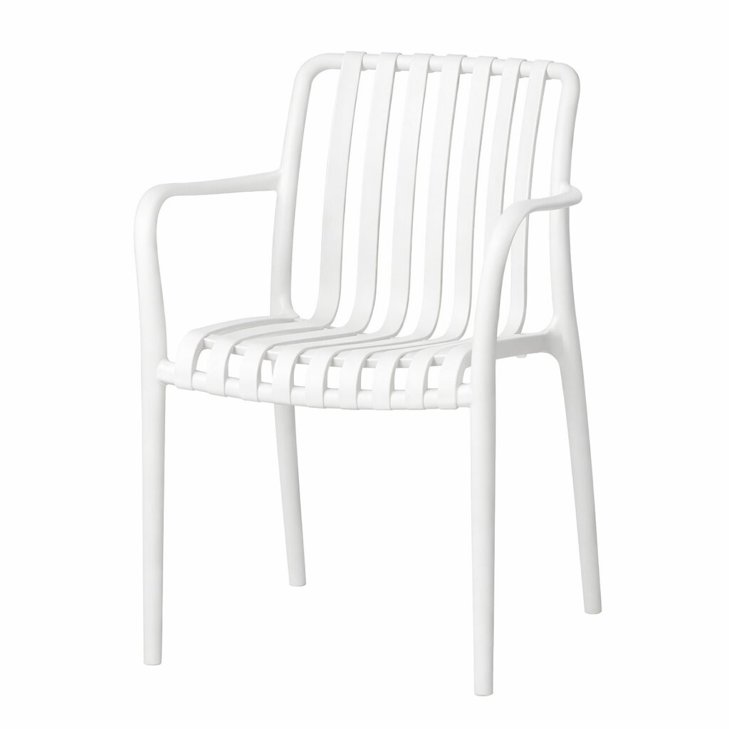 krzesło ogrodowe ażurowe aura białe z podłokietnikami | bankietowo.pl | Aura-biale 4
