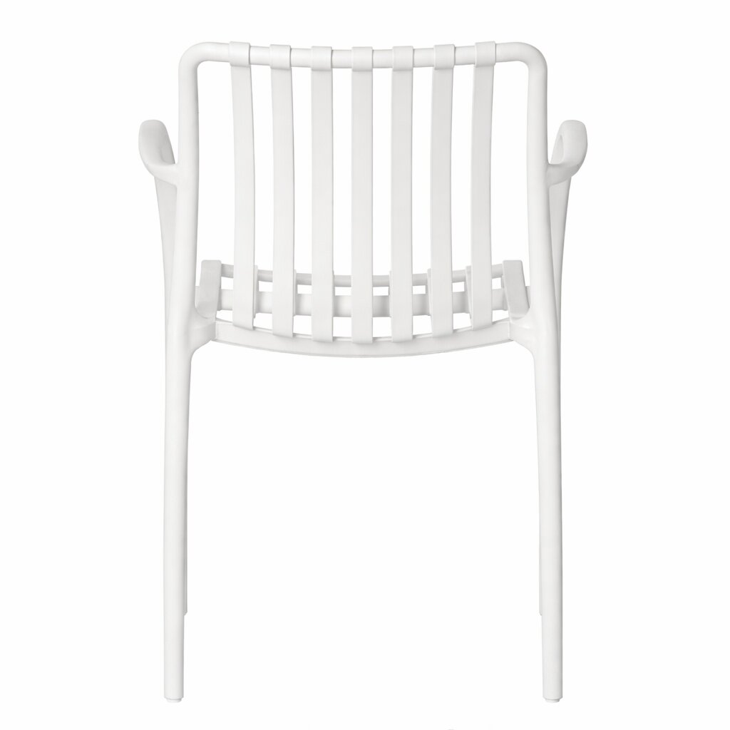 krzesło ogrodowe ażurowe aura białe z podłokietnikami | bankietowo.pl | Aura-biale 7
