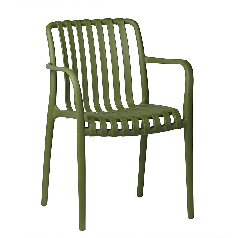 krzesło ogrodowe ażurowe aura zielone z podłokietnikami | bankietowo.pl | aura-zielone_0121