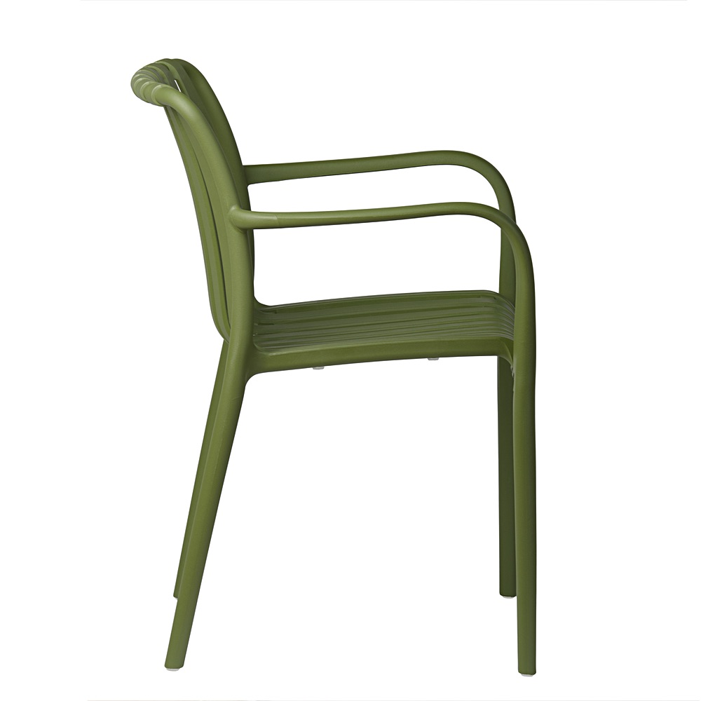 krzesło ogrodowe ażurowe aura zielone z podłokietnikami | bankietowo.pl | aura-zielone_0123