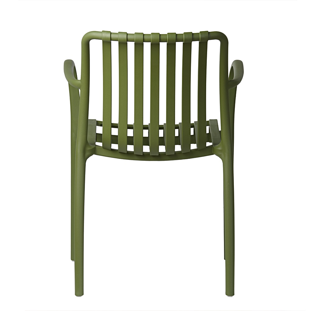 krzesło ogrodowe ażurowe aura zielone z podłokietnikami | bankietowo.pl | aura-zielone_0126