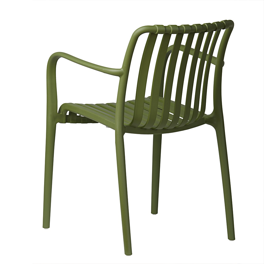 krzesło ogrodowe ażurowe aura zielone z podłokietnikami | bankietowo.pl | aura-zielone_0127