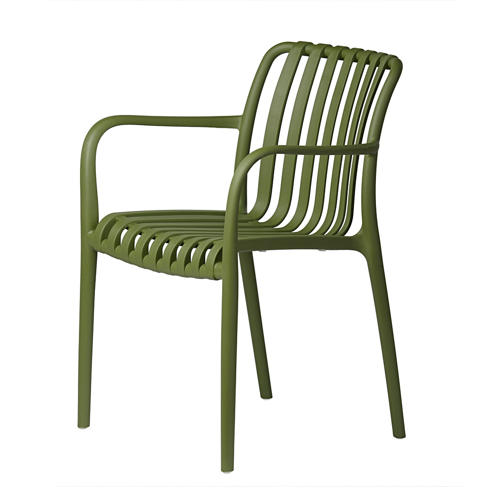 krzesło ogrodowe ażurowe aura zielone z podłokietnikami | bankietowo.pl | aura-zielone_0129