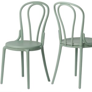Krzesło kuchenne klasyczne Vintage - zielone