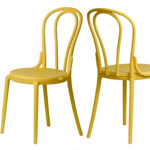 krzesło kuchenne klasyczne vintage – żółte | bankietowo.pl | krzeslo-vintage-zolte-min