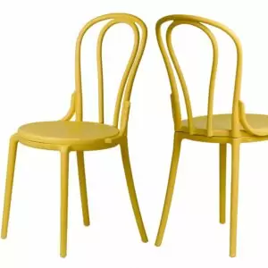 krzesło kuchenne klasyczne vintage – żółte | bankietowo.pl | krzeslo-vintage-zolte-min