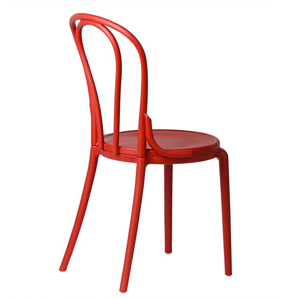 krzesło kuchenne klasyczne vintage – czerwone | bankietowo.pl | vintage-malinowe_0068