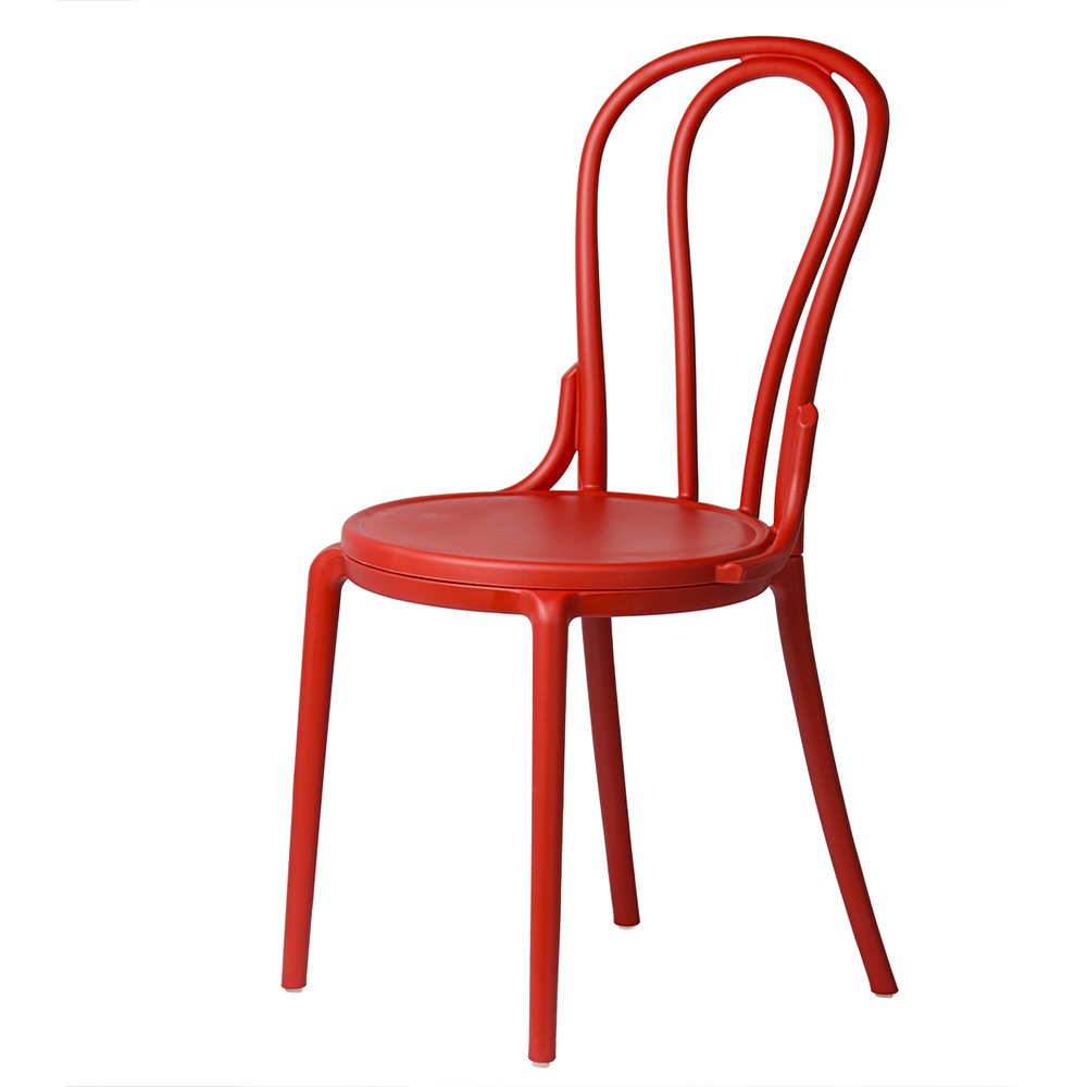 krzesło kuchenne klasyczne vintage – czerwone | bankietowo.pl | vintage-malinowe_0072