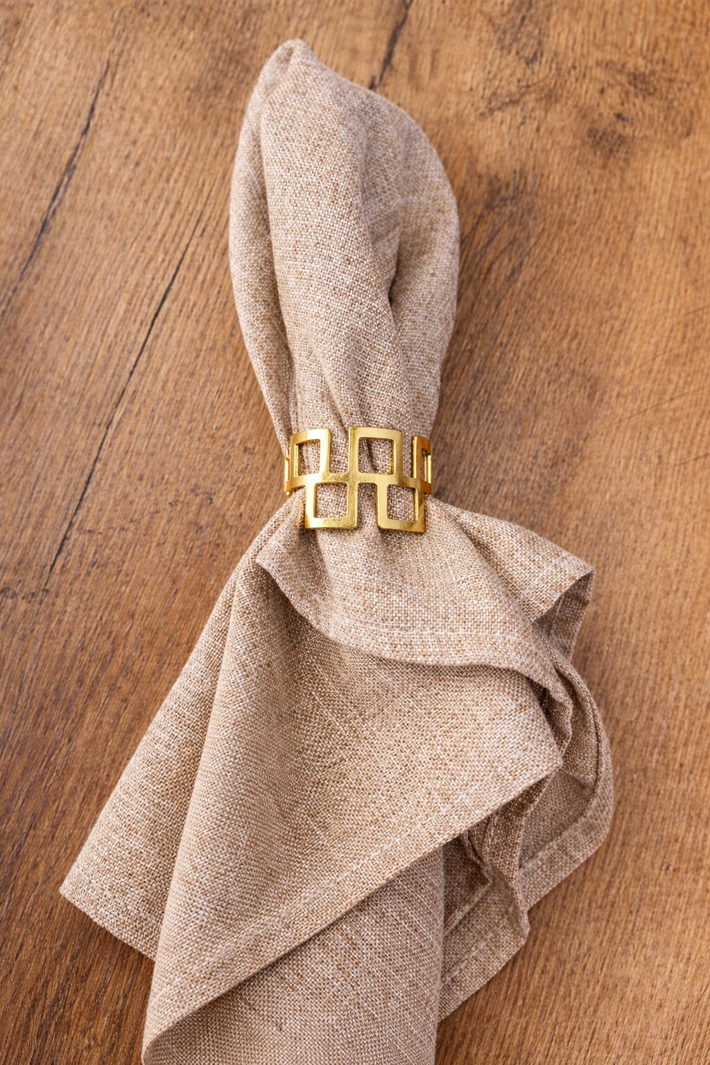 obręcz do serwetek stalowa – srebrna model: 0826-arp | bankietowo.pl | Elegancka serwetka z pierścieniem