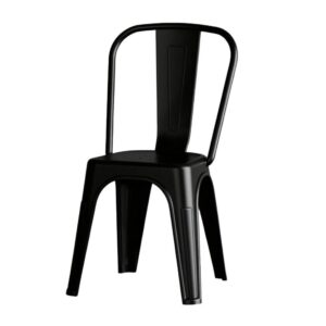 krzesło kawiarniane loftowe metro pp – czarne | bankietowo.pl | krzeslo-kawiarniane-loftowoe-metro-czarne-min