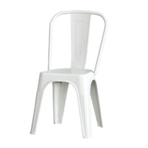 krzesło kawiarniane loftowe metro pp – białe | bankietowo.pl | krzeslo-loftowe-kawiarniane-biale-metro-min