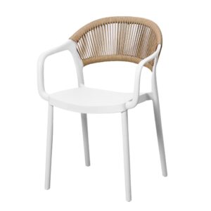 krzesło ogrodowe kawiarniane puro pp – biało-beżowe w stylu boho | bankietowo.pl | krzeslo-ogrodowe-kawiarniane-puro-bialo-bezowe 10