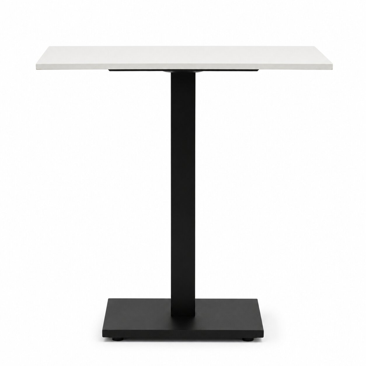 stolik ogrodowy kawiarniany patio blat hpl 68x68cm biały | bankietowo.pl | Stolik ogrodowy kawiarniany Patio blat HPL 68x68cm biały 2