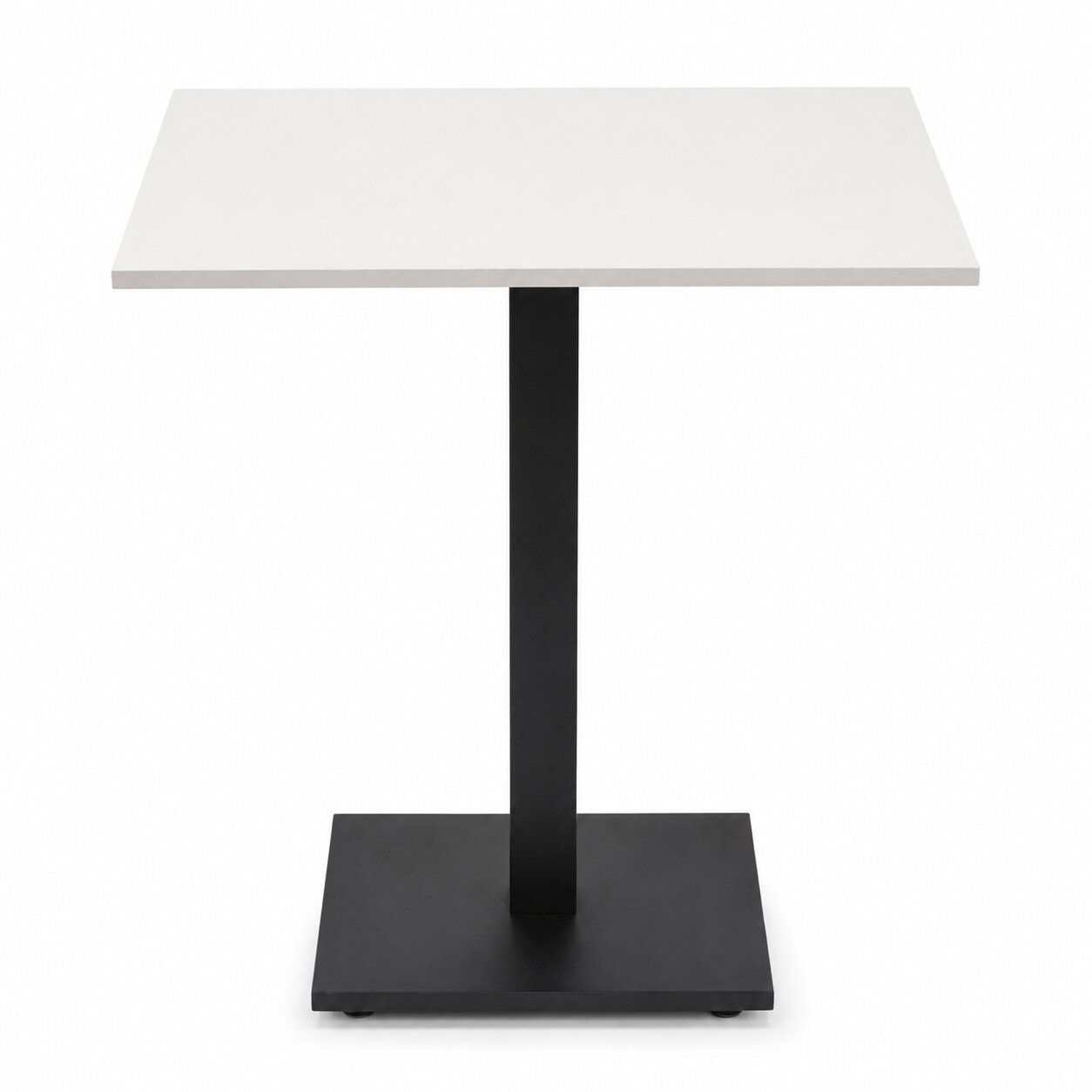 stolik ogrodowy kawiarniany patio blat hpl 68x68cm biały | bankietowo.pl | Stolik ogrodowy kawiarniany Patio blat HPL 68x68cm biały 4