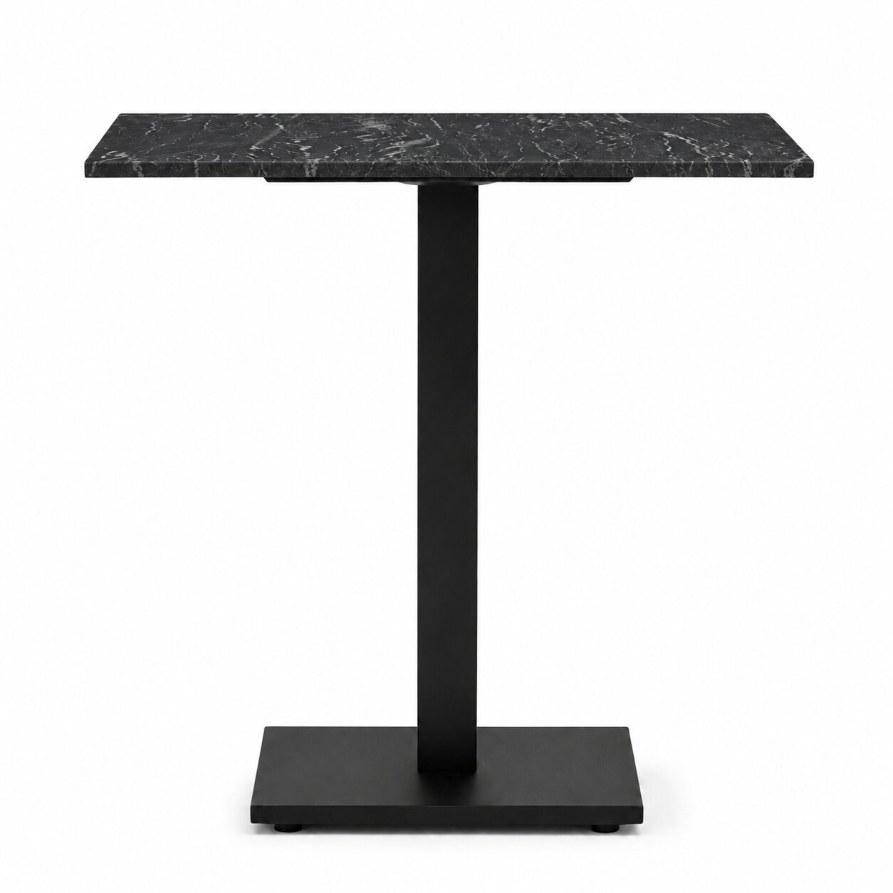 stolik ogrodowy kawiarniany patio blat hpl 68x68cm czarny – nero portoro | bankietowo.pl | Stolik ogrodowy kawiarniany Patio blat HPL 68x68cm czarny nero portoro 6