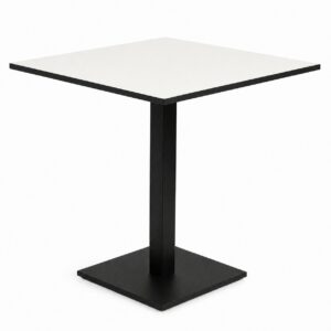 Stolik ogrodowy kawiarniany Patio blat HPL 68x68cm biały