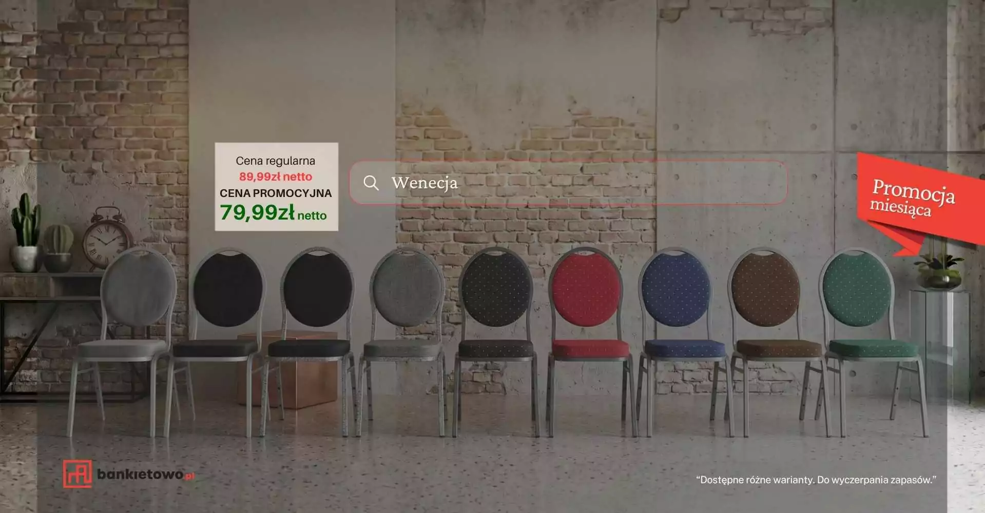 Krzesło Wenecja - promocja