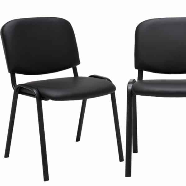 | krzeslo-iso-pvc-czarne