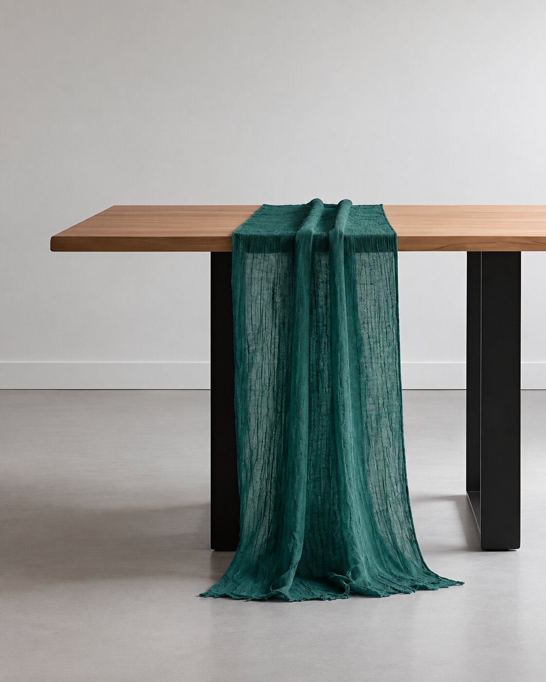 Table runner, 90×340 cm – bottle green | Bankietowo.eu |